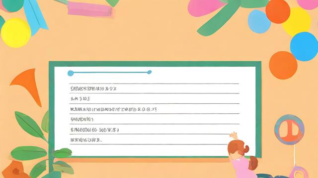 幼兒教育活動設計